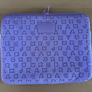 Marc by Marc Jacobs purple laptop sleeve